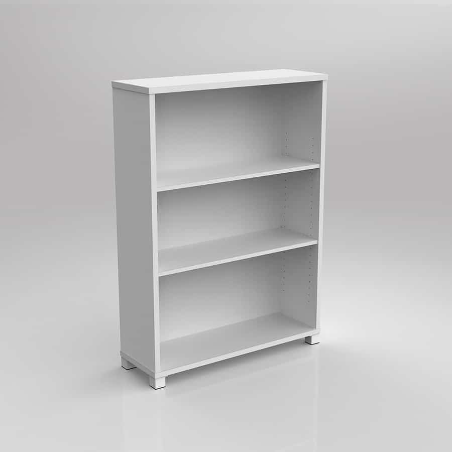 Network Open Shelf Bookcase Unit - Melamine