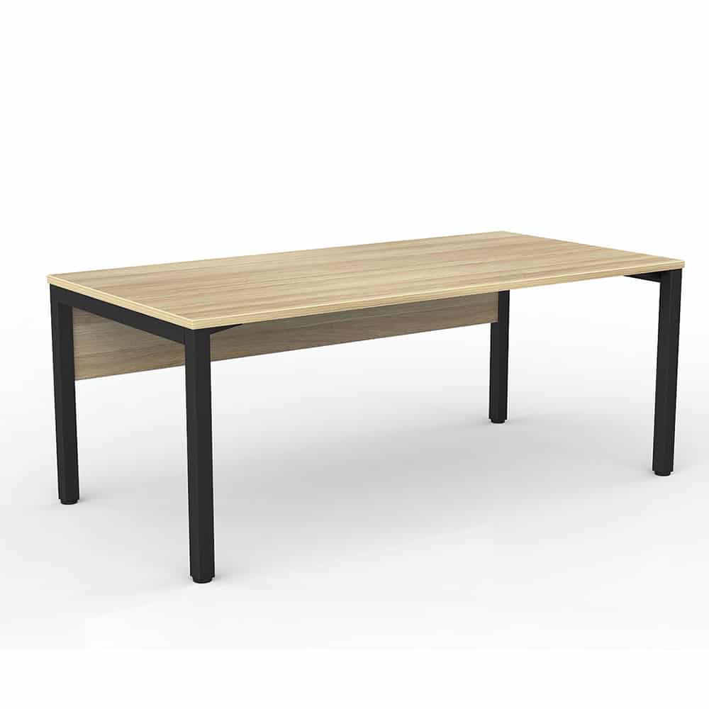 Arc50 Straight Desk with Melamine Modesty