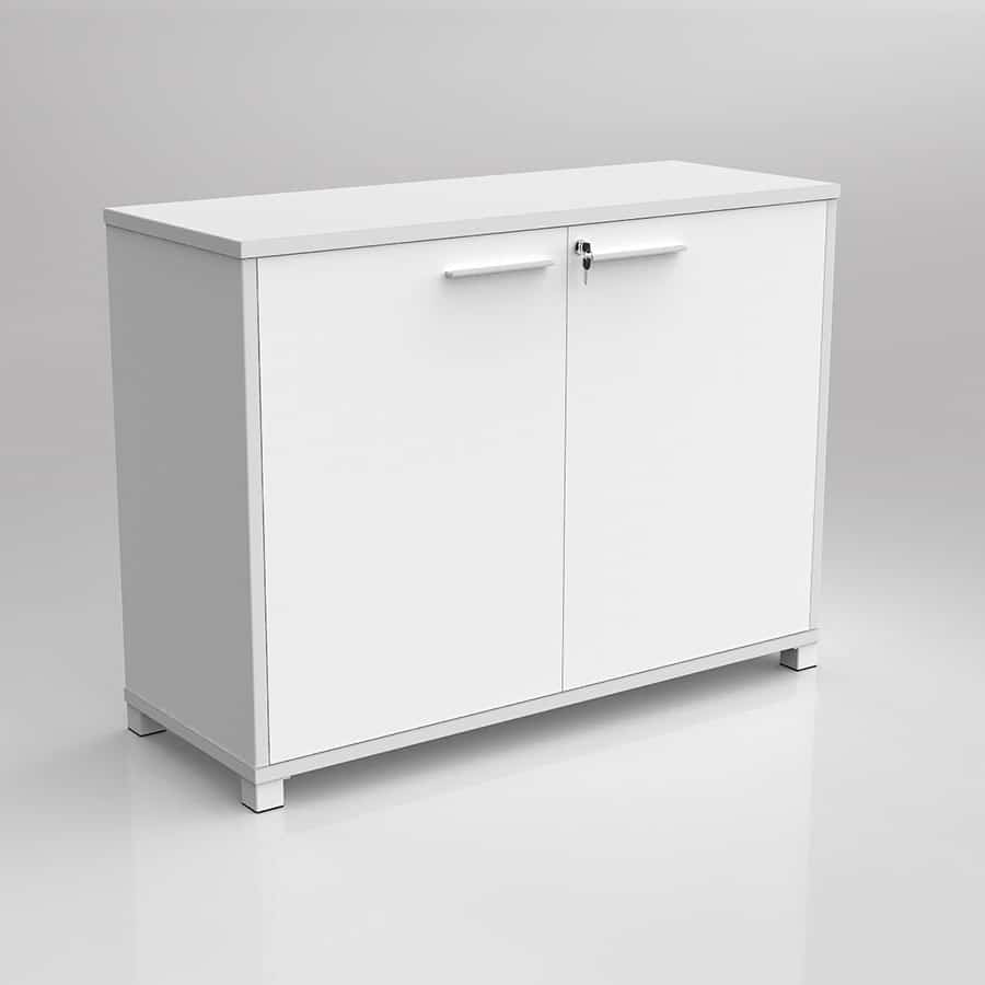 Network Credenza Storage Unit - Melamine