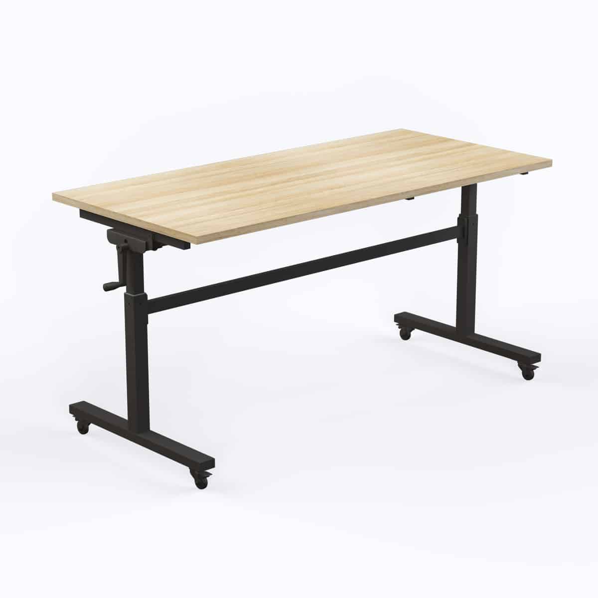 Ascend - Manual Height Adjustable Flip Top Tables