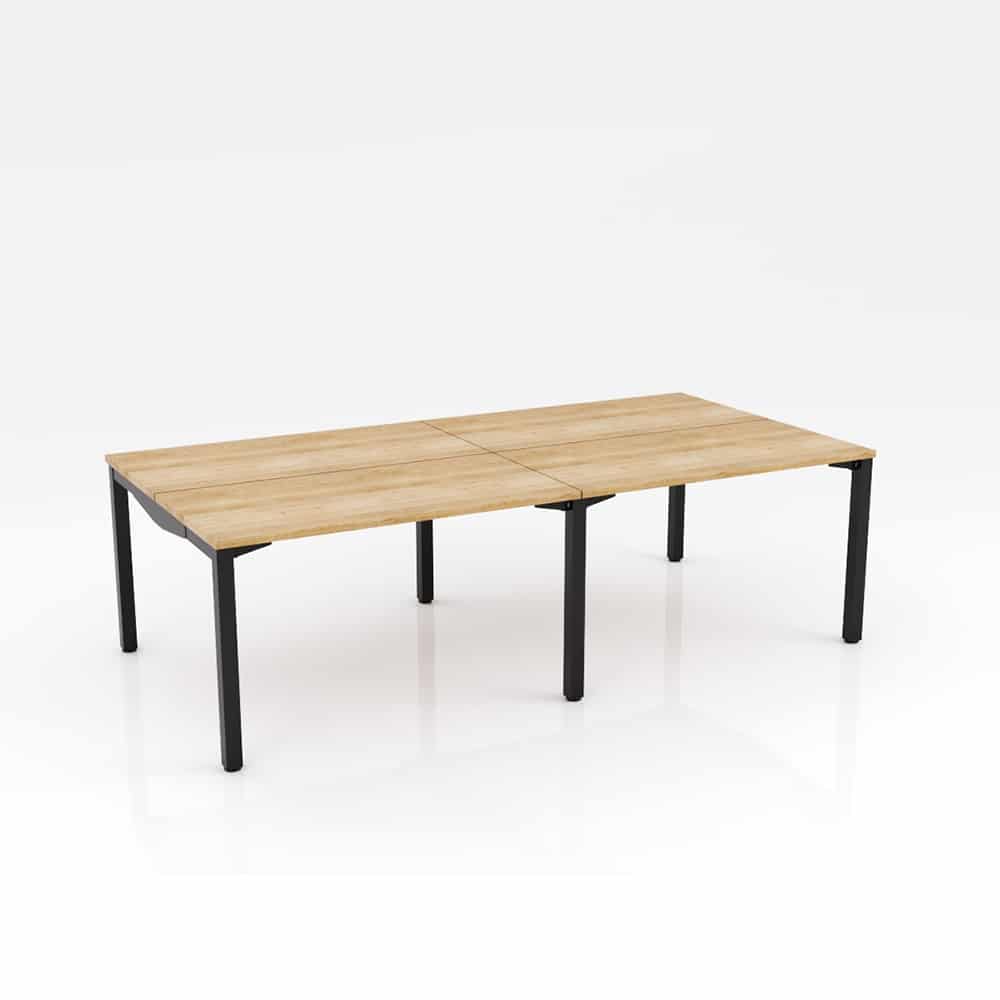 Arc50 Stretch Double Sided Office Desk - 4 Person