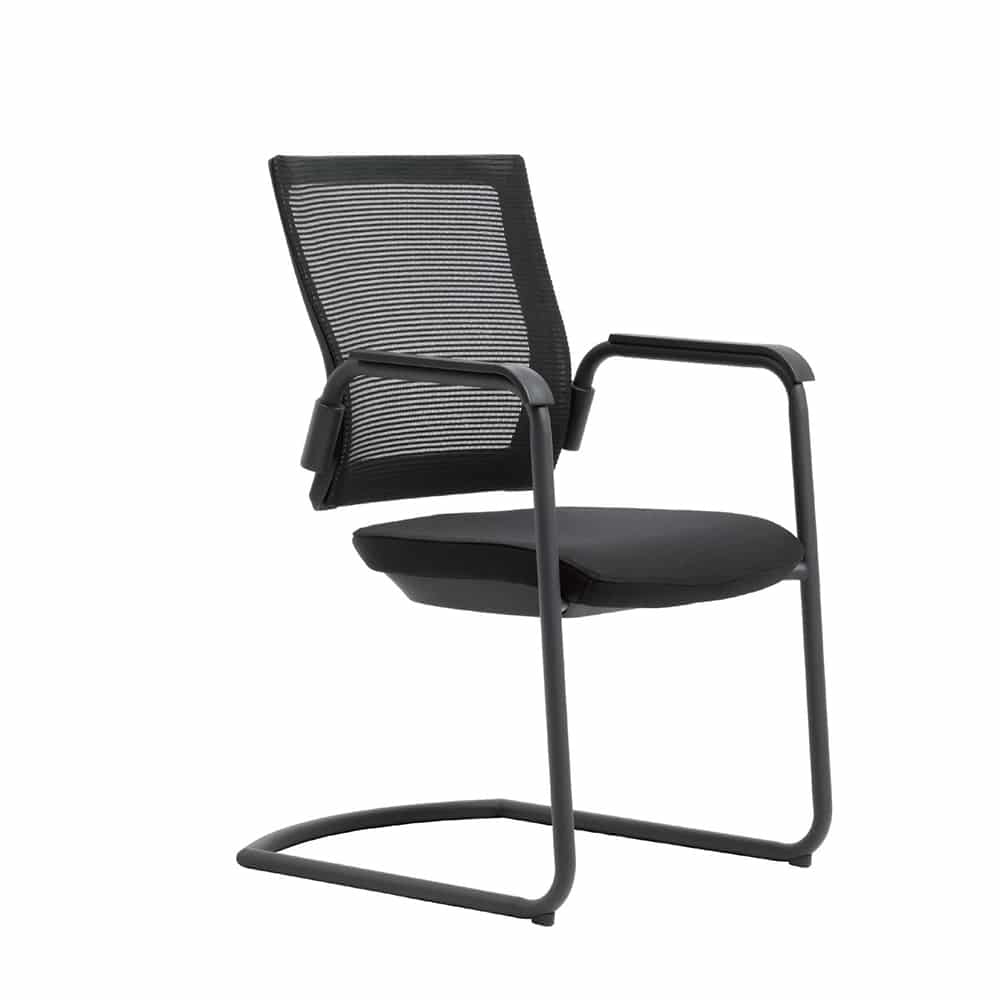 X80 Meeting Chair - Sled Base w Arms