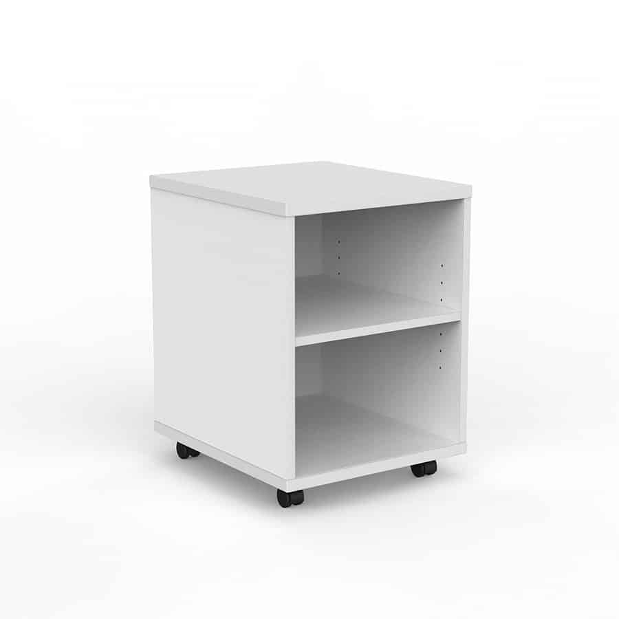 Network Mobile Pedestal Bookcase Unit - Melamine